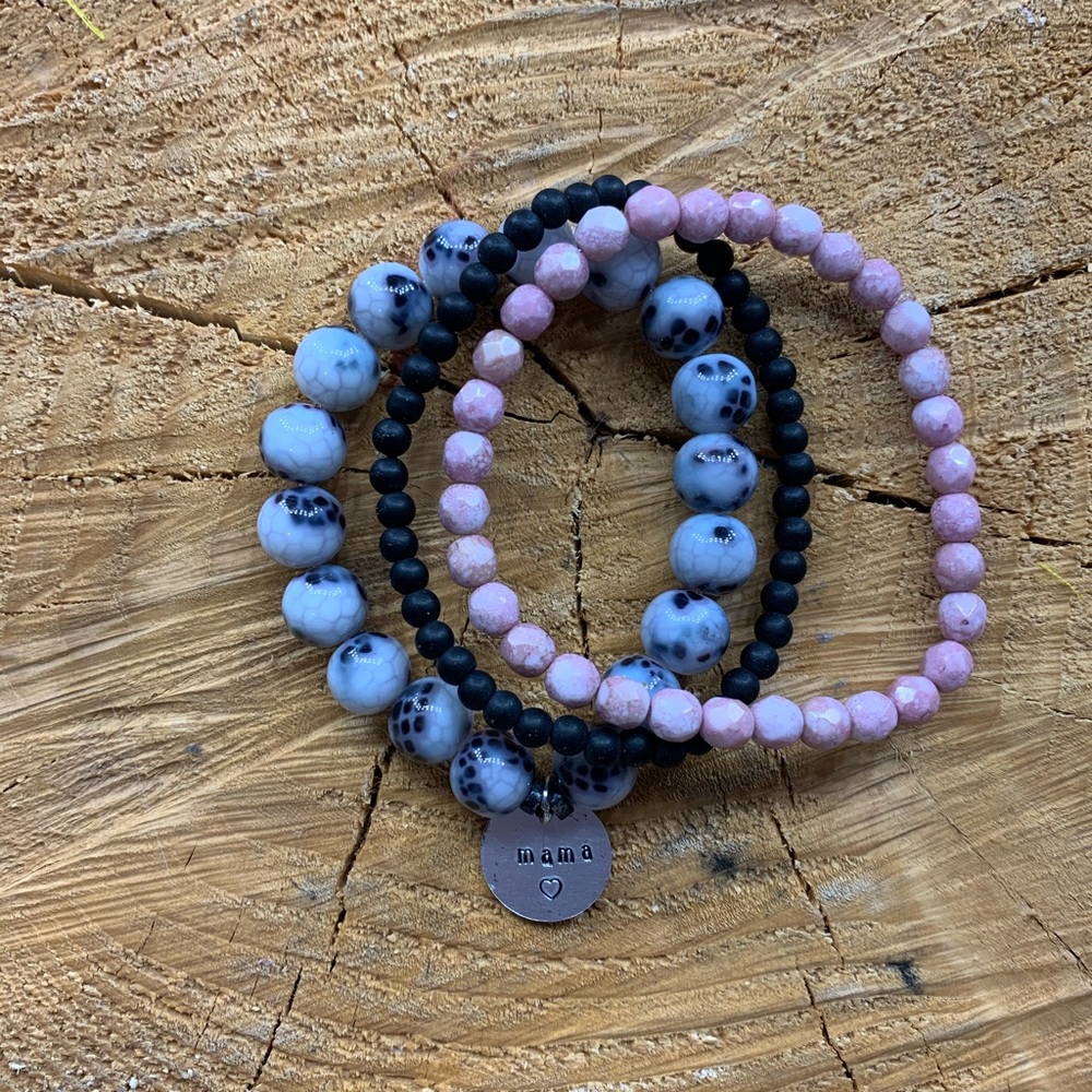 Mama Bracelet Stack - Picture 2 of 5